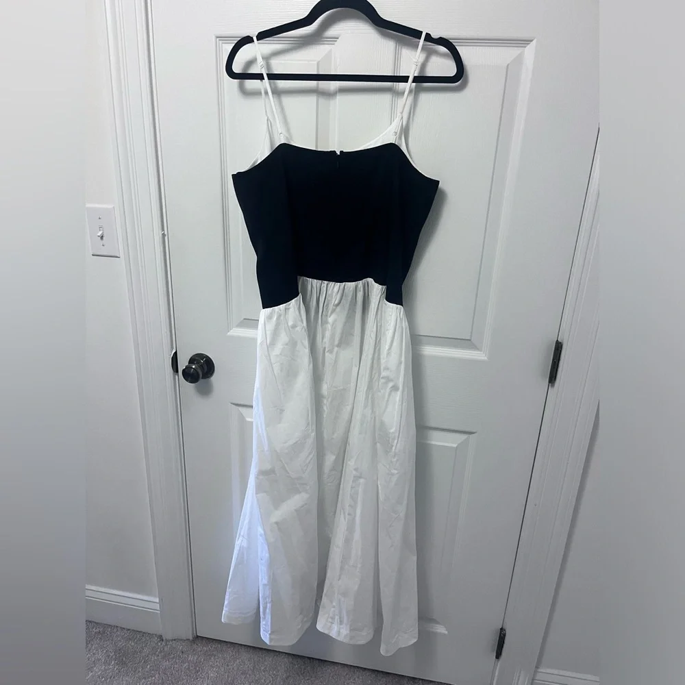 By Anthropologie Twofer Peekaboo Midi Dress - Picture 6 of 8